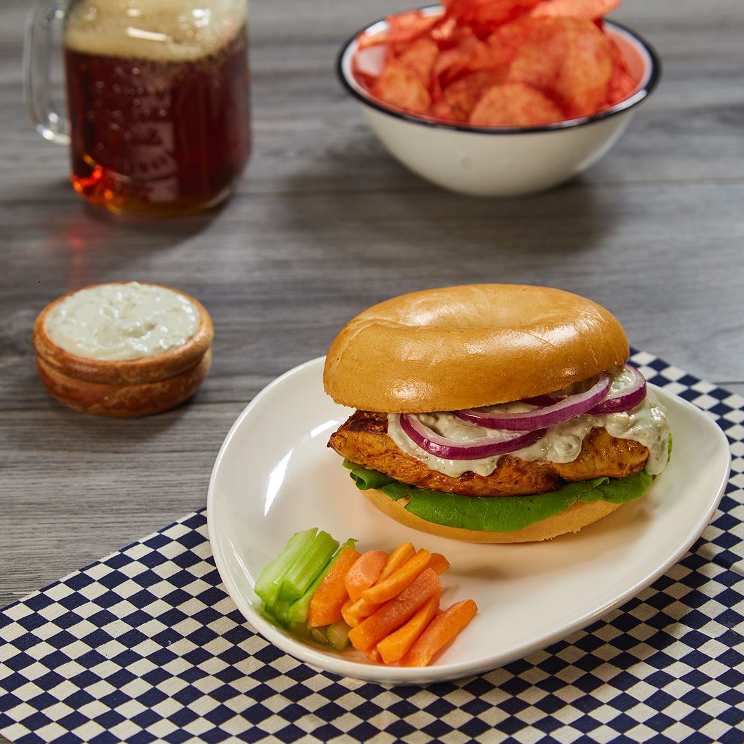 Buffalo Chicken Bagel New York Deli & Bagel