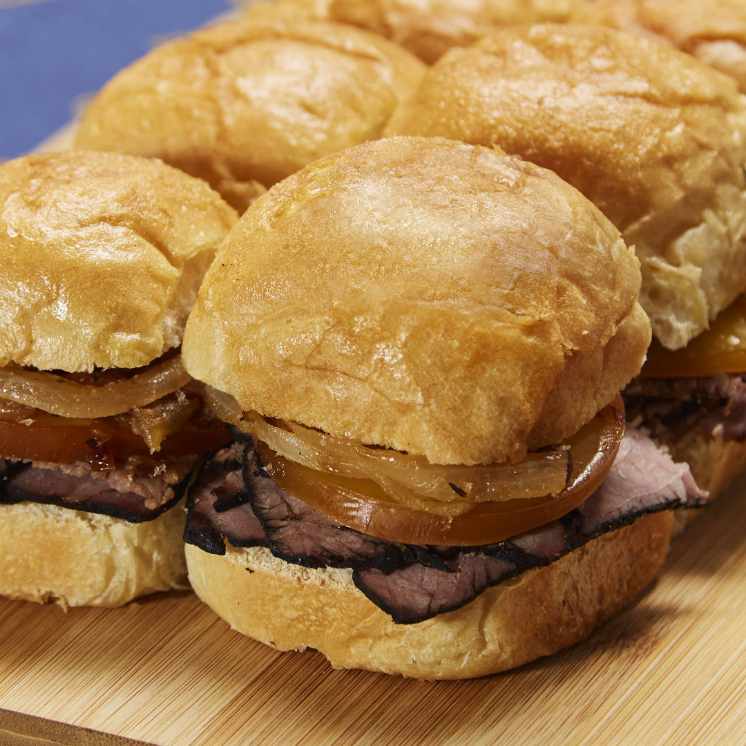 Roast Beef Sliders New York Deli & Bagel